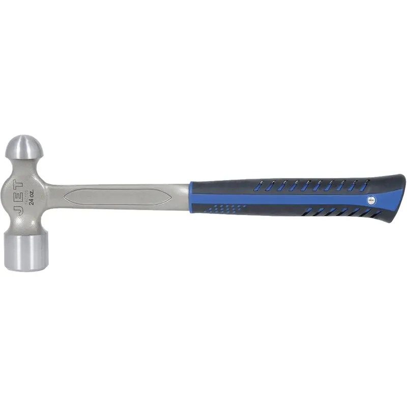Jsbp-24 Super Heavy-Duty All-Steel Ball Pein Hammer, 24 Oz. Head Weight, Polished Face, Solid Steel Handle 1