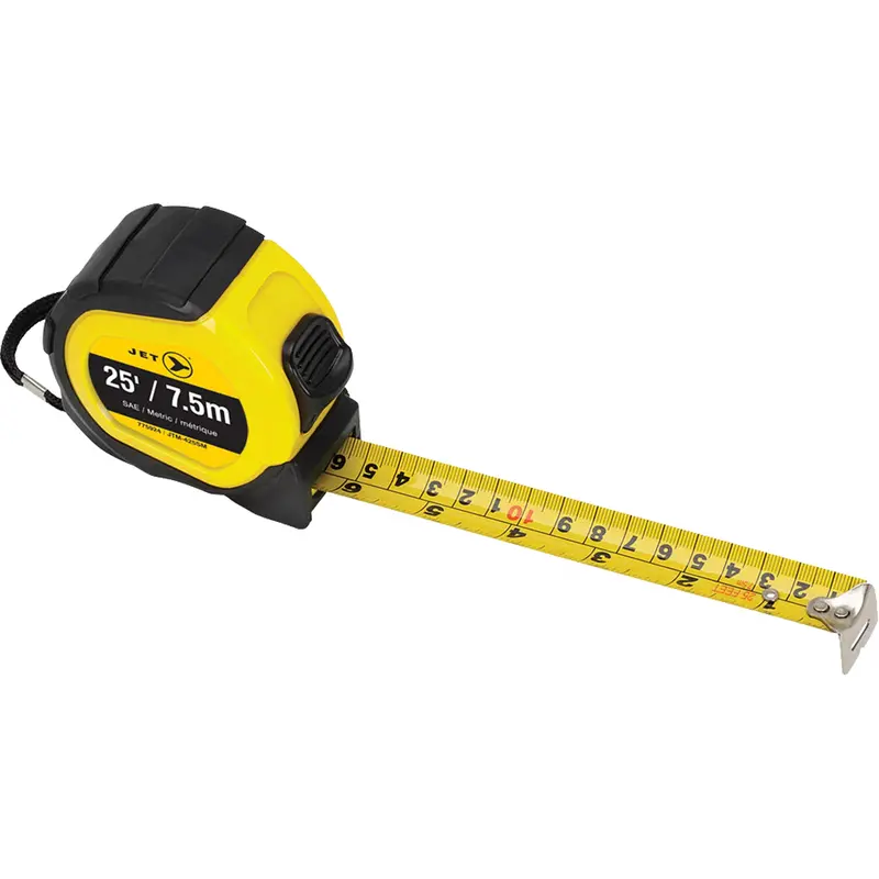 Jtm-425Sm Tape Measure, 25', Imperial & Metric Graduations 1