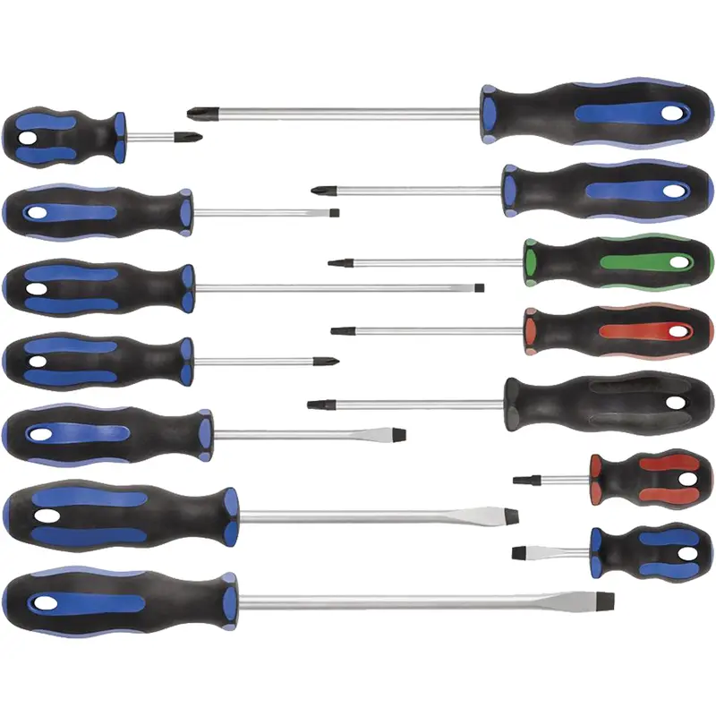 Jtsd-14S Ergonomic Screwdriver Set, 14 Pcs. 1