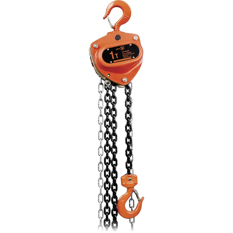 Kch Series Heavy-Duty Chain Hoist, 10' Lift, 2200 Lbs. (1 Tons) Capacity, Heat-Treated Alloy Steel Chain 1