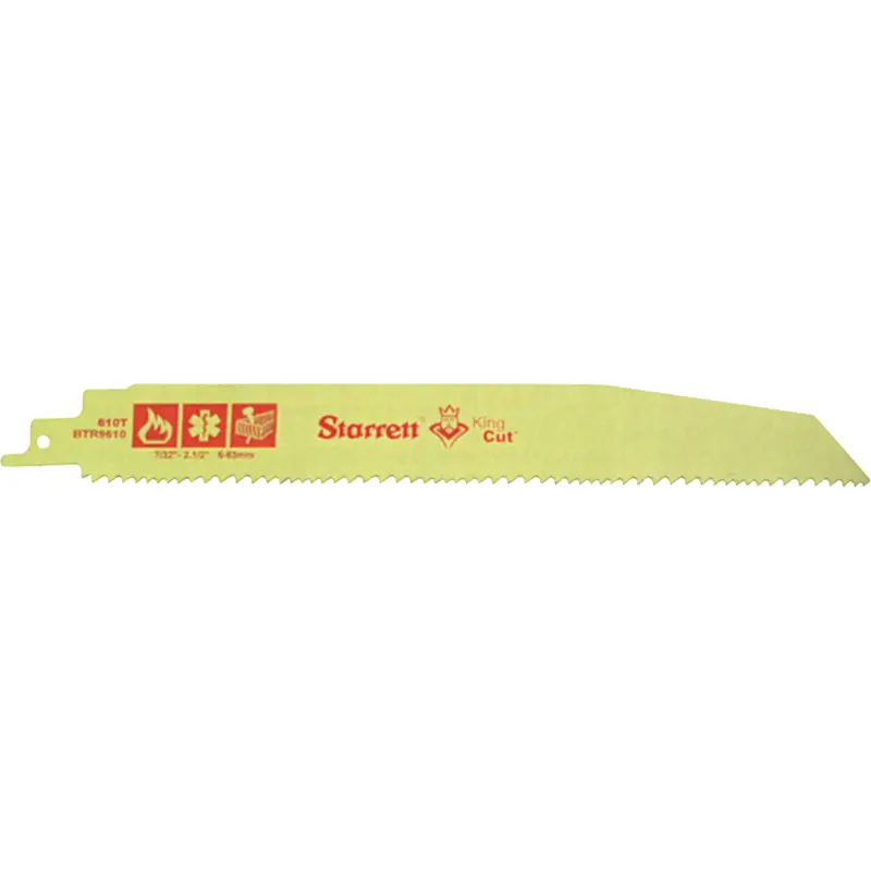 King Cut™ Fire, Rescue & Demolition Reciprocating Blades, Bi-Metal, 10-14 Tpi, 6" L X 3/4" W 1