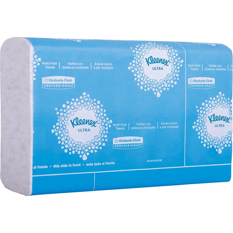 Kleenex® Reveal™ Multifold Hand Towels, 1 Ply, 9-2/5" L X 8" W, 150 /Pack 1