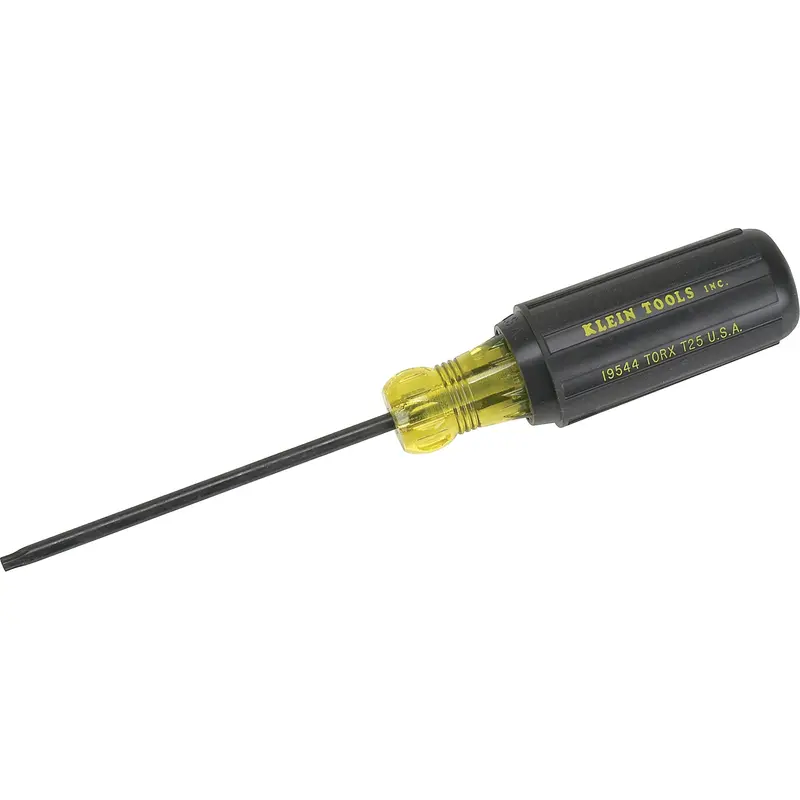 Klein® Cushion-Grip Screwdrivers-Round Shank, Torx® Tip 1