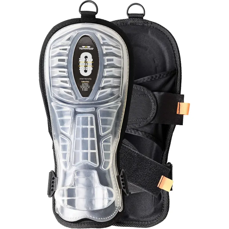 Knee Armor® Gel-Pro™ Eliminator Rt Kneepads, Hook And Loop Style, Plastic Caps, Gel Pads 1