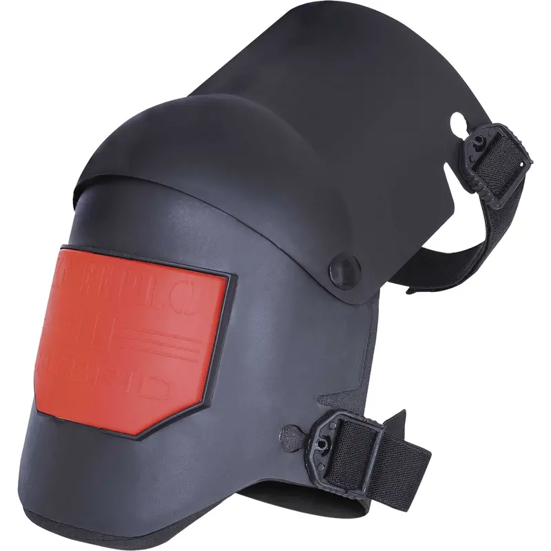 Kneepro Hybrid Ultra Flex Iii Knee Pads, Snap-On Style, Plastic Caps, Foam/Gel Pads 1