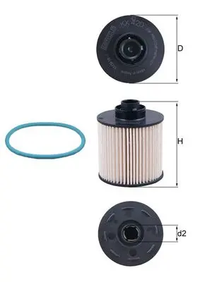 Kx420d Fuel Filter 1