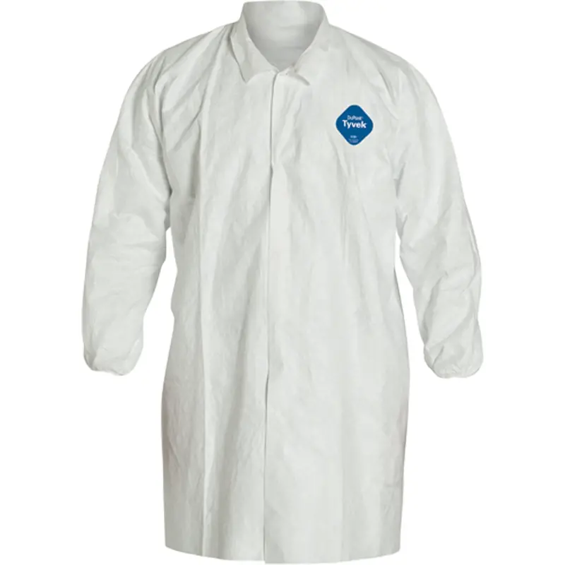 Lab Coat, Tyvek® 400, White, Medium 1