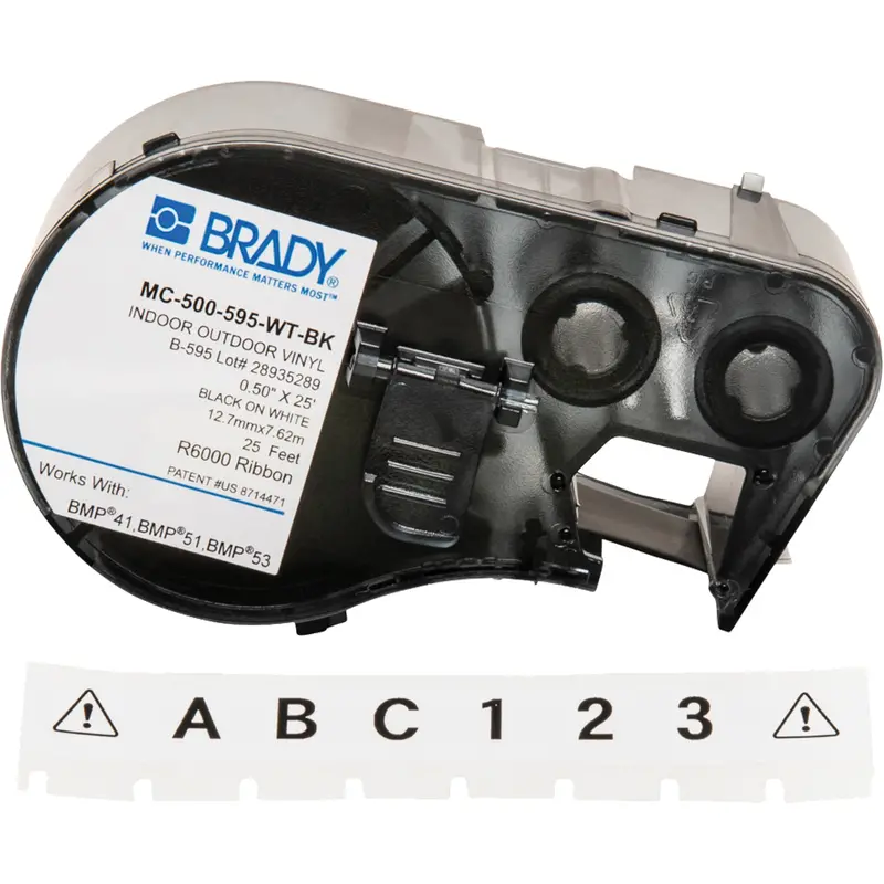 Label Maker Cartridge, Black 1