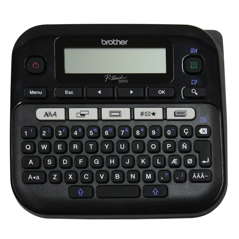 Label Maker, Handheld, Plug-In/Battery Operated 1