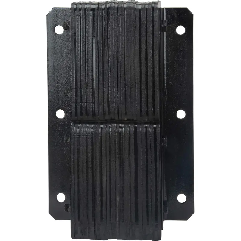 Laminated Dock Bumpers, Vertical, Rubber, 11" W X 4" D X 20" H 1