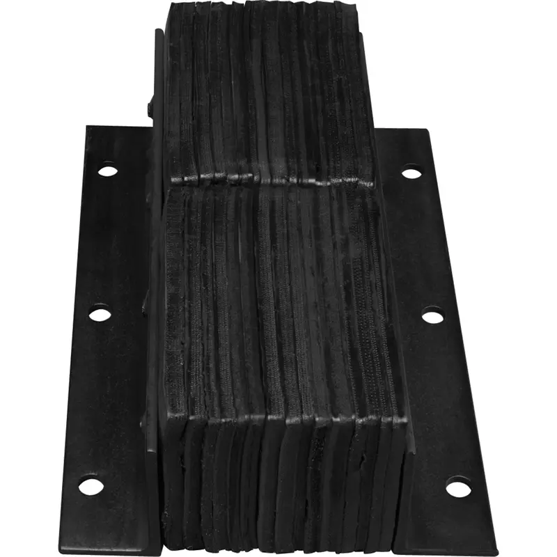 Laminated Dock Bumpers, Vertical, Rubber, 11" W X 4" D X 20" H 1