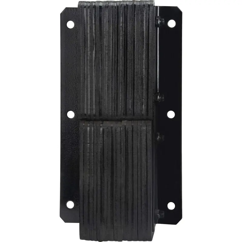 Laminated Dock Bumpers, Vertical, Rubber, 11" W X 4" D X 24" H 1