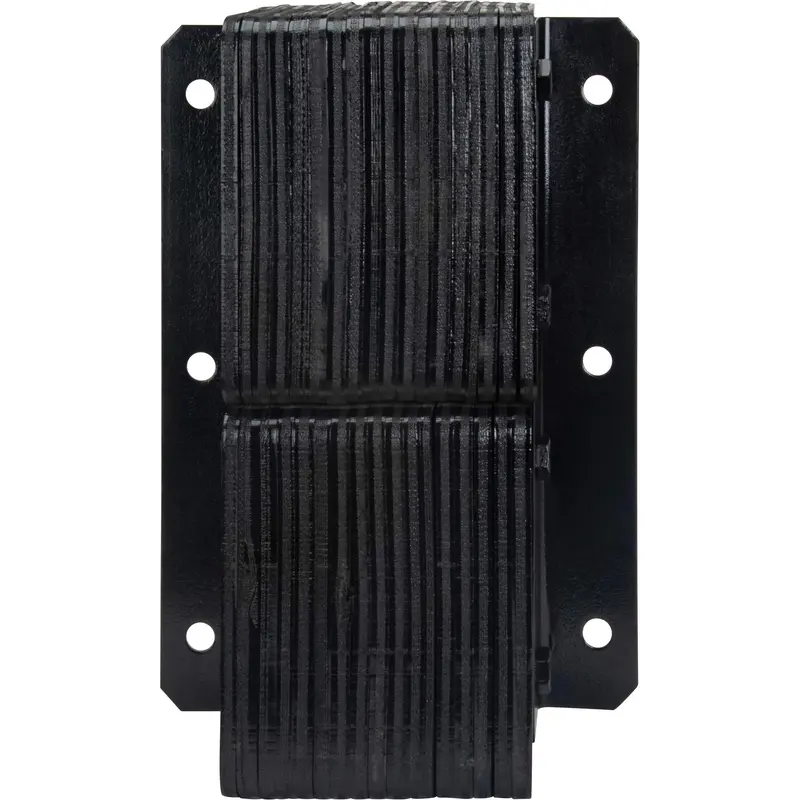 Laminated Dock Bumpers, Vertical, Rubber, 11" W X 6" D X 20" H 1
