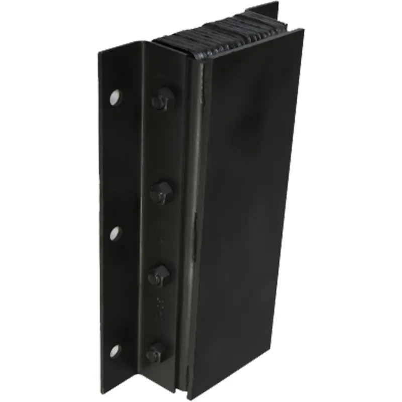 Laminated Dock Bumpers, Vertical, Rubber/Steel, 11" W X 6" D X 20" H 1