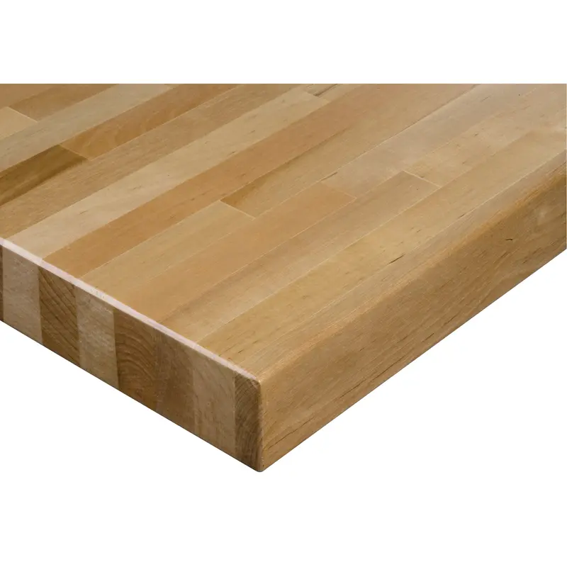 Laminated Hardwood Workbench Top, 48" W X 48" D, Square Edge, 1-3/4" Thick 1