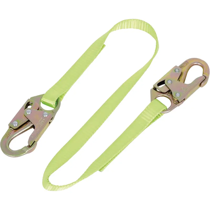 Lan-3400-4 Restraint Webbing Lanyard, 1 Legs, 4', Csa Class B 1