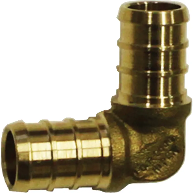 Lead-Free 90° Elbow Fitting, Standard, Brass, 1/2" 1