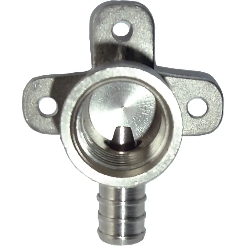 Lead-Free 90° Wing Elbow Fitting, Standard, Brass, 1/2" 1