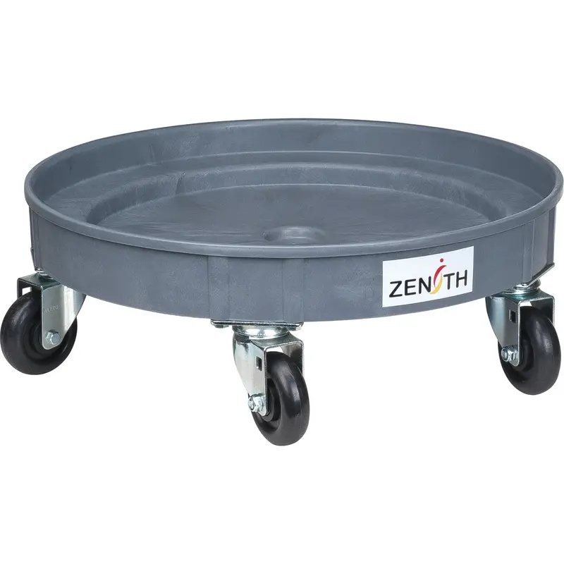 Leak Containment Drum Dolly, 24.25" Dia. X 8.625" H, 1.5 Us Gal. Spill Cap. 1