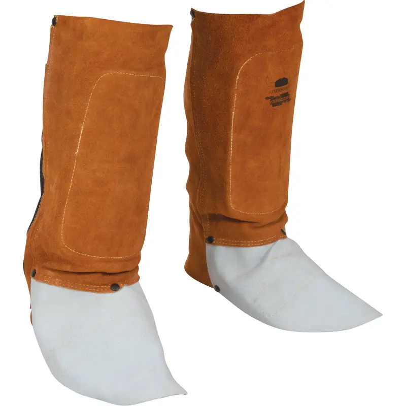 Leather Spats, 14" L, Lava Brown™ 1