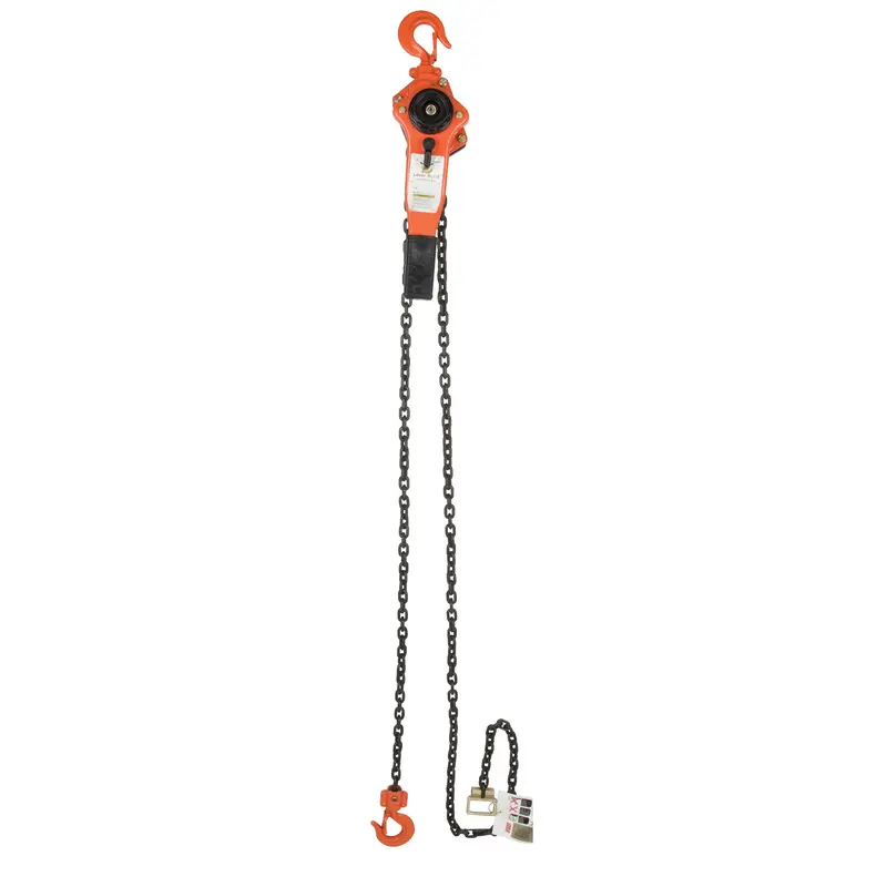 Lever Chain Hoist, 15' Lift, 1500 Lbs. (0.75 Tons) Capacity, Alloy Steel Chain 1