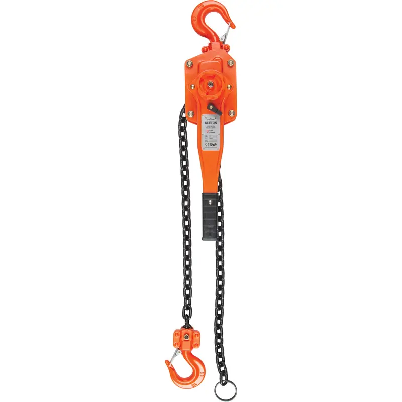 Lever Hoist, 5' Lift, 12000 Lbs. (6 Tons) Capacity, Alloy Steel Chain 1
