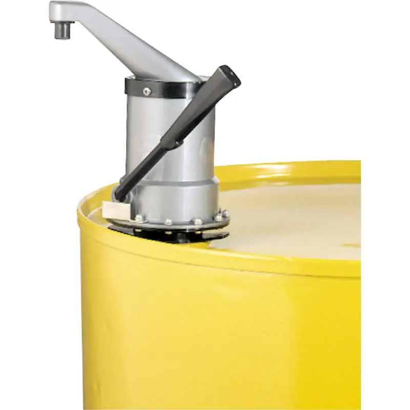 Lever Type Drum Pump, Polypropylene, 10 Oz./Stroke, Fits 5-45 Gal. 1