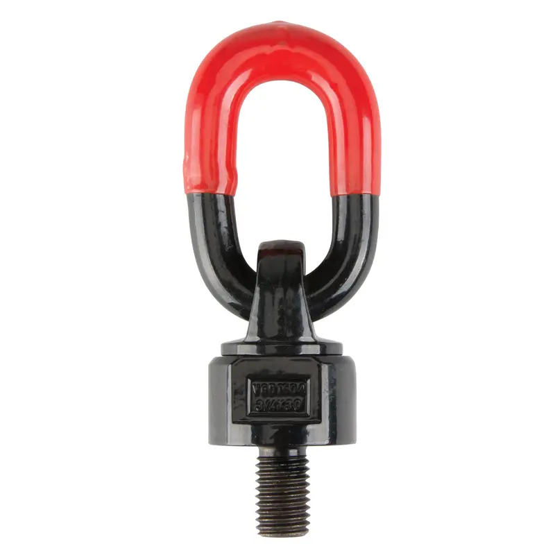 Lifting Swivel Hoist Rings, 3/8", 18 Mm Thread Length, Alloy Steel 1