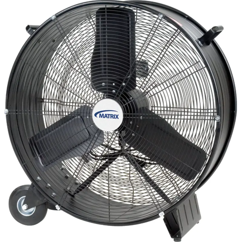 Light Industrial Direct Drive Drum Fan, 2 Speed, 28" Diameter 1