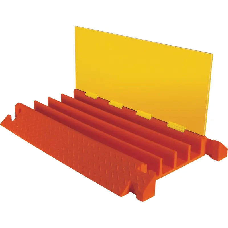 Linebacker® General Purpose Cable Protector, 4 Channels, 36" L X 23.9" W X 3.9" H 1