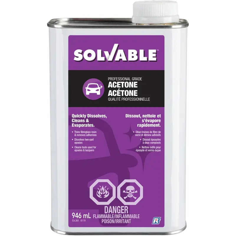 Liquid Acetone, 946 Ml 1