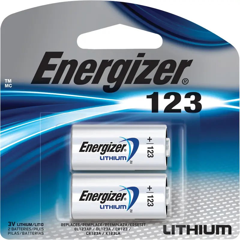Lithium Batteries, 123, 3 V 1