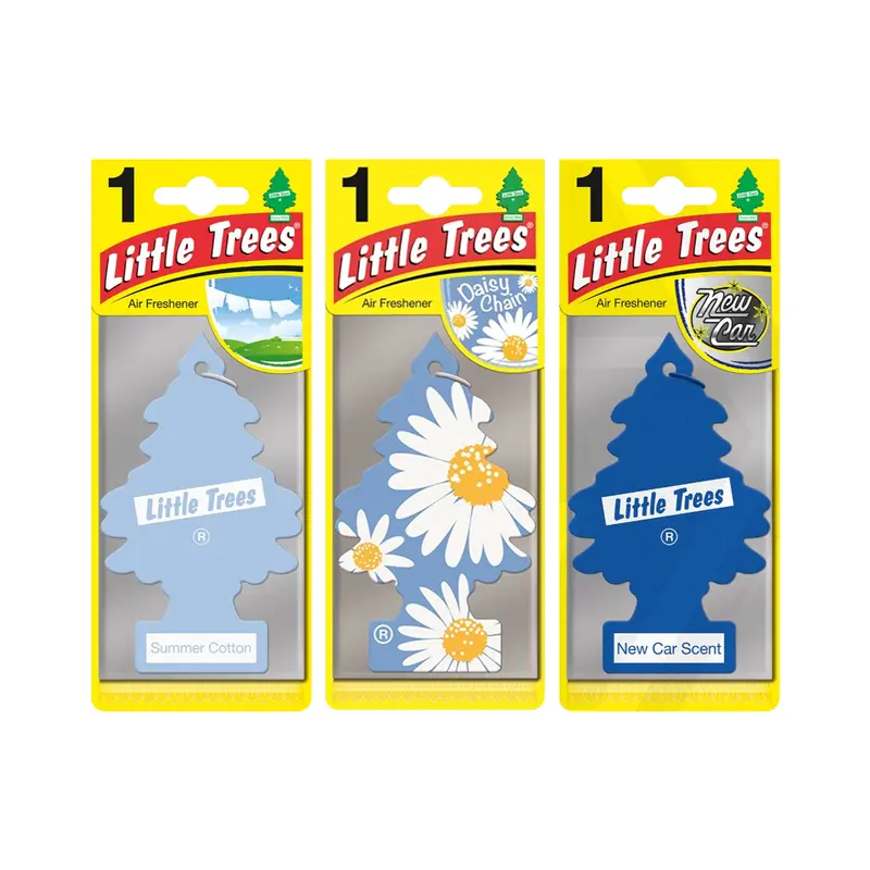 Little Tree Air Fresheners Blue Mix Set - Pack Of 3 1