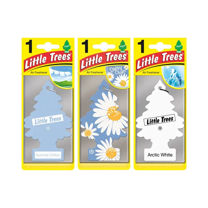 Little Tree Air Fresheners Clean Mix Set - Pack Of 3 1