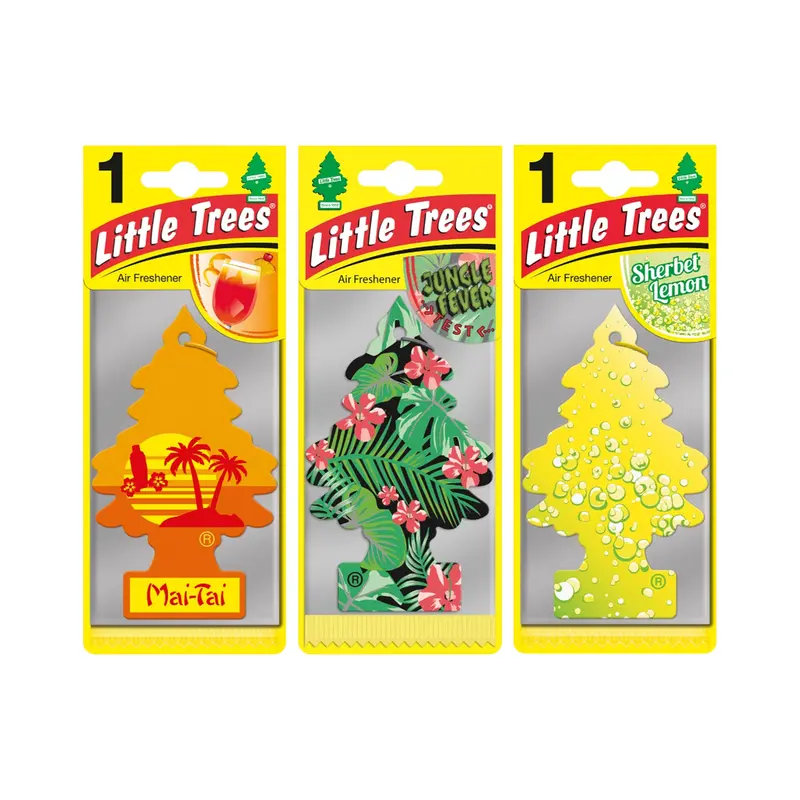 Little Tree Air Fresheners Exotic Mix Set - Pack Of 3 1