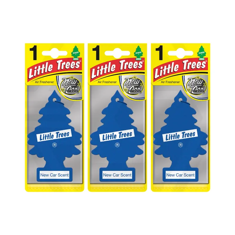 Little Tree Air Fresheners New Car Scent Multi-Pack Of 3 1