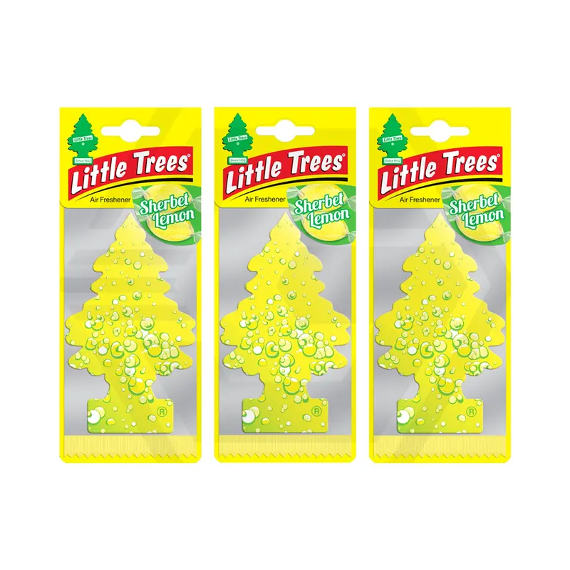 Little Tree Air Fresheners Sherbet Lemon Multi-Pack Of 3 1