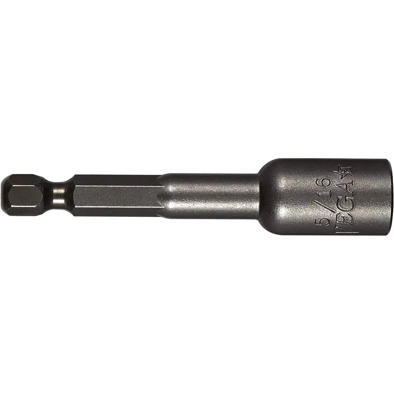 Lobular Nutsetter, 3/8" Tip, 1/4" Drive, 2-9/16" L, Magnetic 1