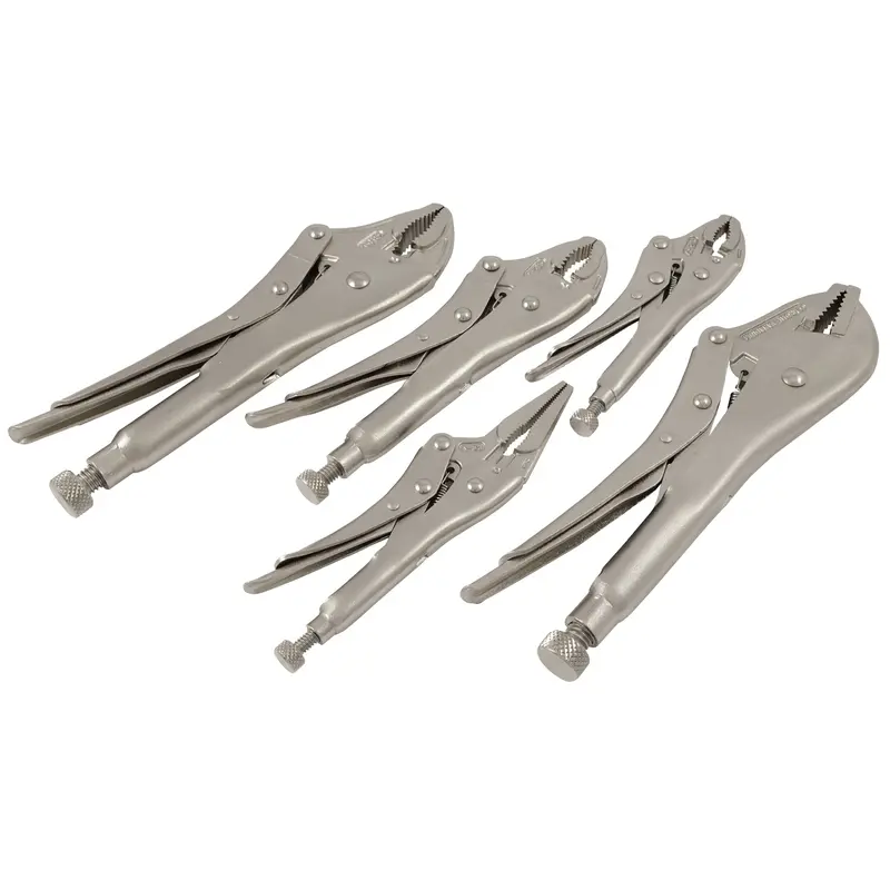 Locking Plier Set, 5 Pieces 1