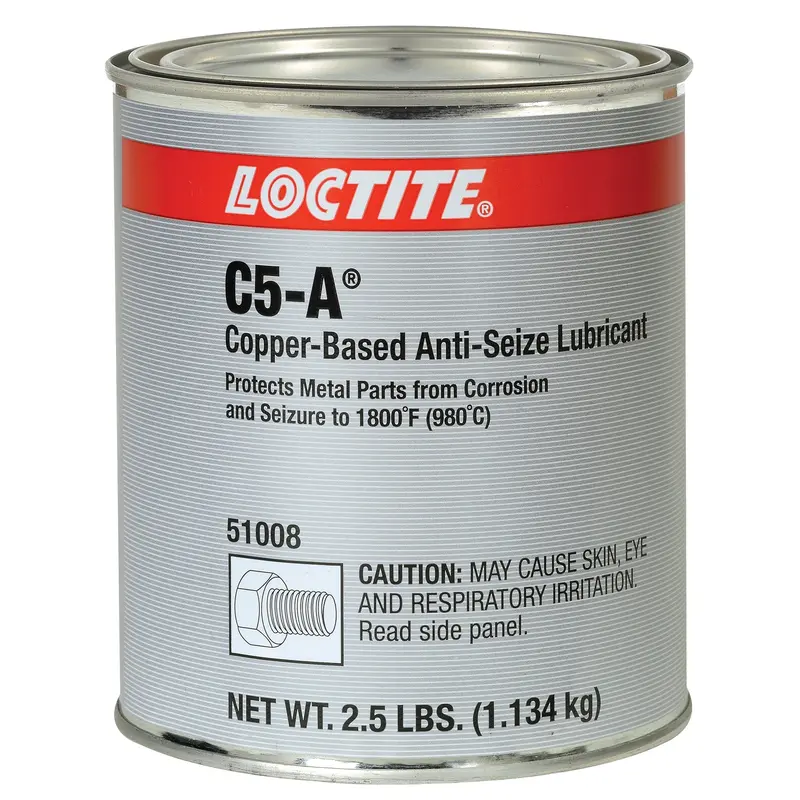 Loctite® 8008 C5-A Copper Anti-Seize Lubricant, 2.5 Lbs., Can, 1800°F (982°C) Max Temp. 1