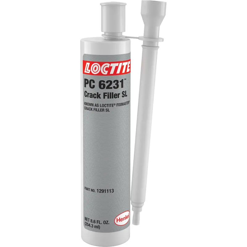 Loctite® Fixmaster® Crack Filler Sl, 8.6 Fl. Oz., Dual Cartridge, Grey 1