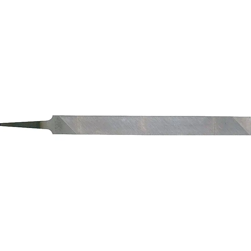 Long Angle Lathe File - Fine, Flat, 12" 1