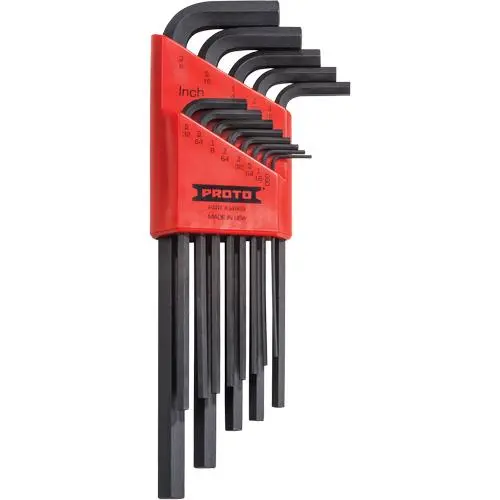 Long-Arm Hex Key Set, 13 Pcs., Imperial 1