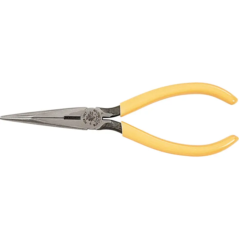 Long Nose With Side Cutter, 6-5/8" L 1