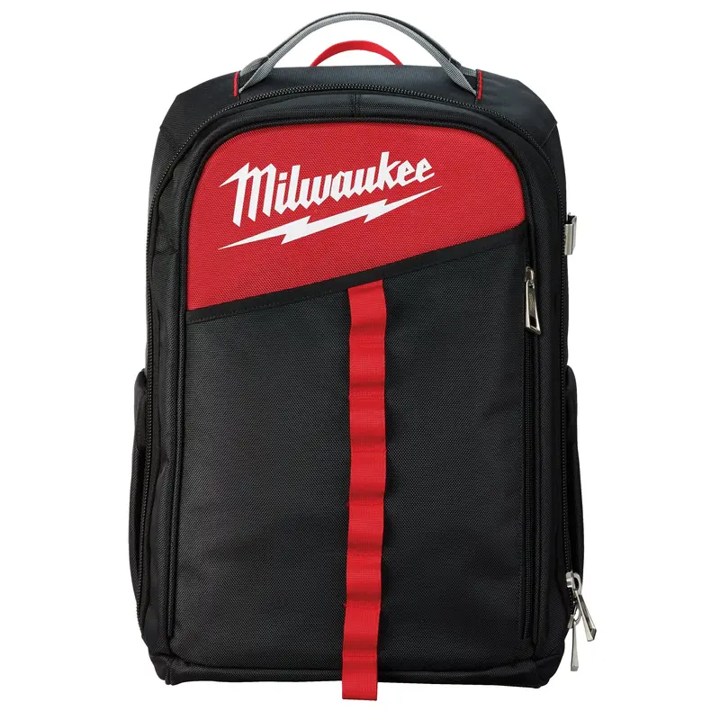Low-Profile Backpack, 10" L X 12" W, Black, Ballistic 1