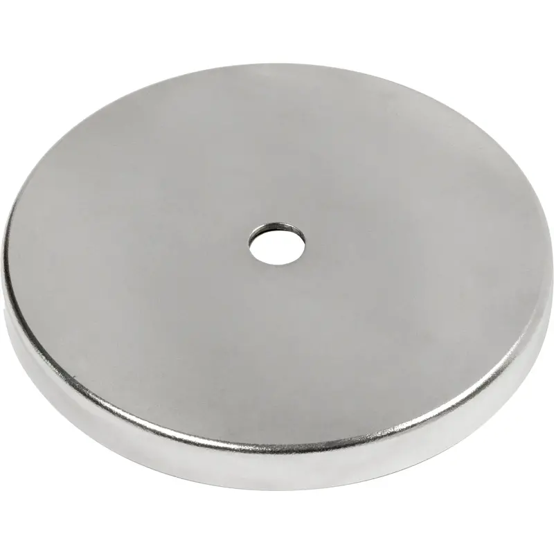 Low Profile Cup Magnets, 2-5/8" Dia., 100 Lbs. Pull 1