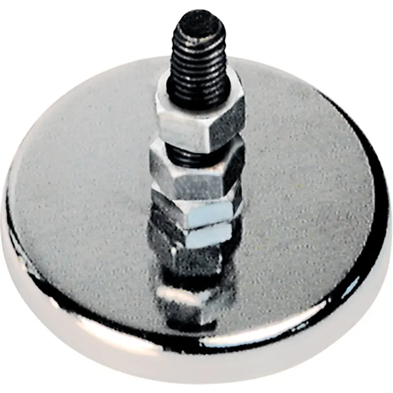Low Profile Cup Magnets, 2-5/8" Dia., 41  Lbs. Pull 1