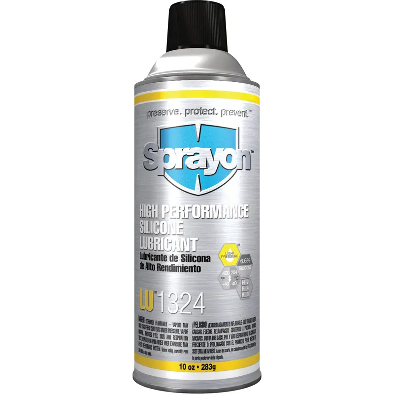 Lu1324 High Performance Silicone Lubricant, Aerosol Can 1