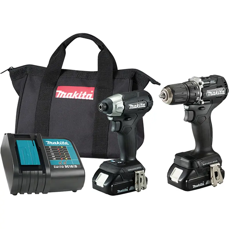 Lxt Bl Sub-Compact 2 Tool Combo Kit, Lithium-Ion, 18 V 1