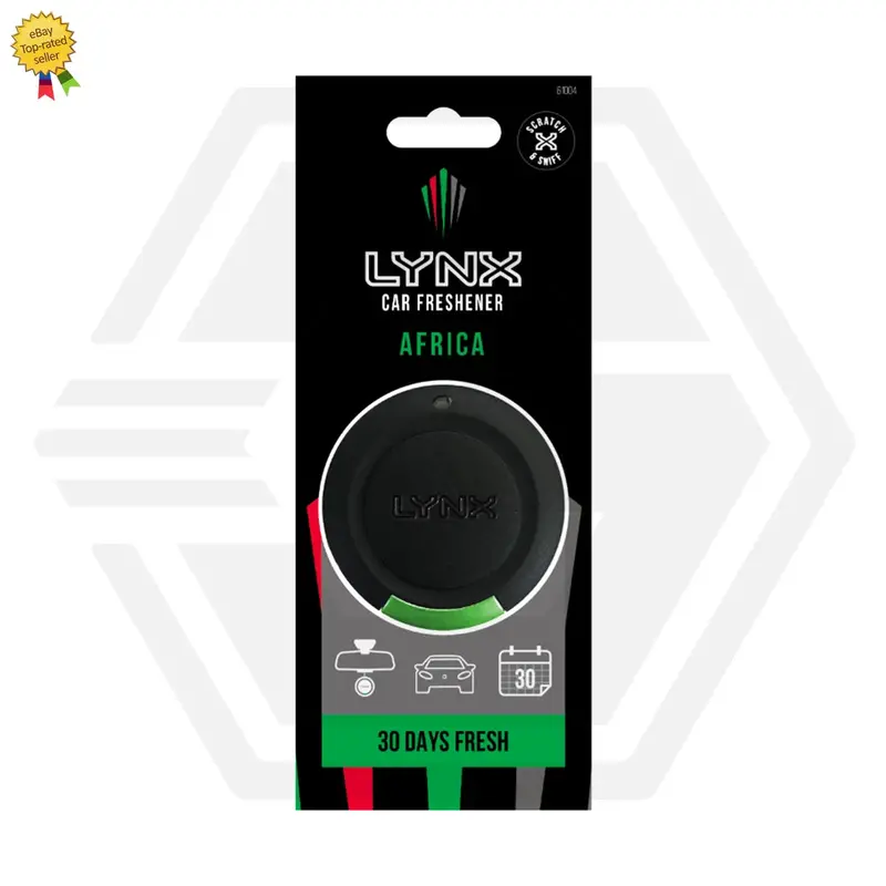 Lynx 3D Hanging Air Freshener - Africa 1